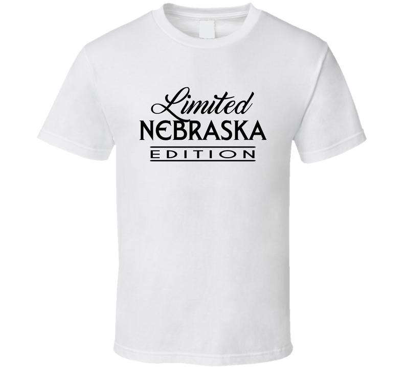Limited Nebraska Edition Usa State Fan T Shirt