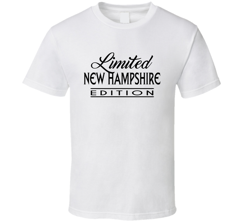 Limited New Hampshire Edition Usa State Fan T Shirt