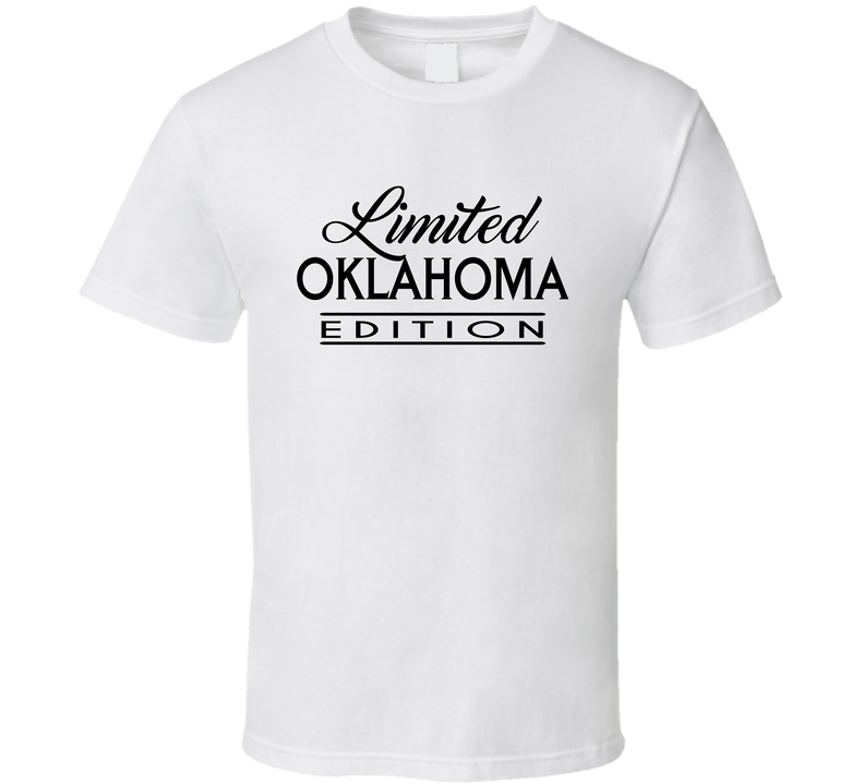 Limited Oklahoma Edition Usa State Fan T Shirt