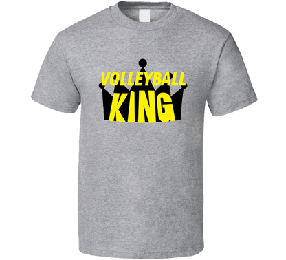 Volleyball King T Shirt