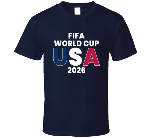 Fifa World Cup Usa 2026 Footfall Fan T Shirt