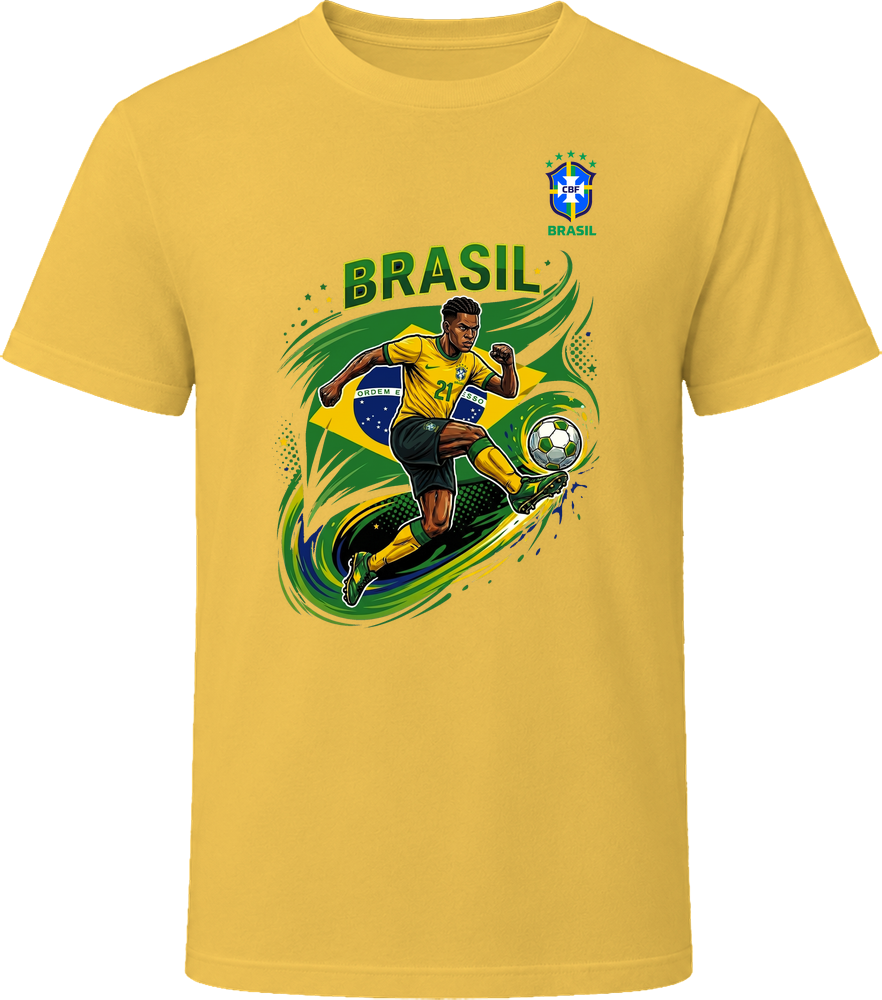 Team Brasil For Fifa World Cup 2026 Fan T Shirt