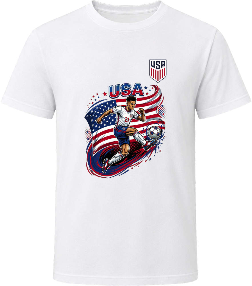 Usa Soccer Fan Fifa World Cup 2026 Supporter T Shirt