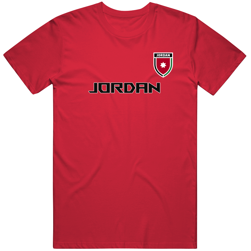 Jordan National Football Team Fifa World Cup 2026 Fan T Shirt