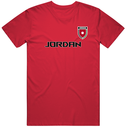 Jordan National Football Team Fifa World Cup 2026 Fan T Shirt
