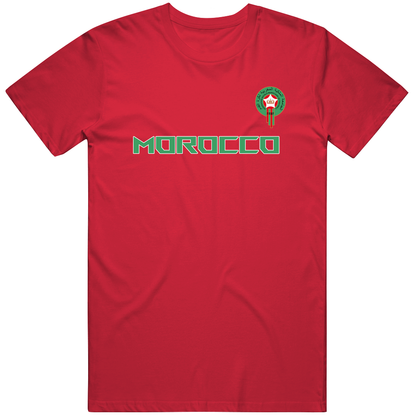 Morocco National Football Team Fifa World Cup 2026 Fan T Shirt