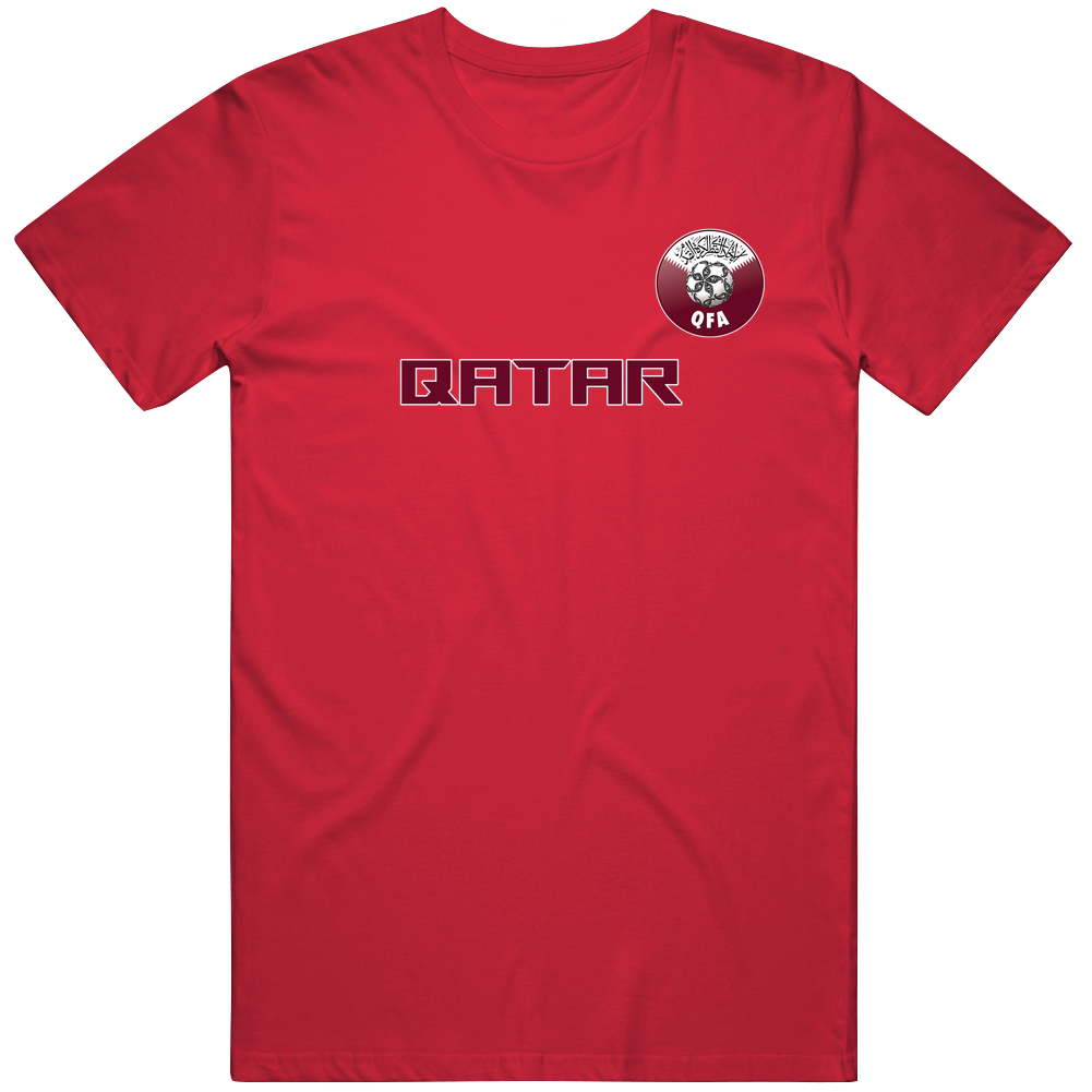 Qatar National Football Team Fifa World Cup 2026 Fans T Shirt