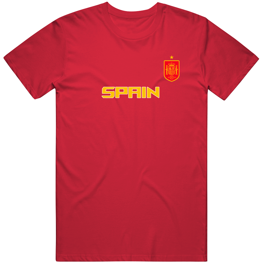 Spain National Football Team Fifa World Cup 2026 Fan T Shirt