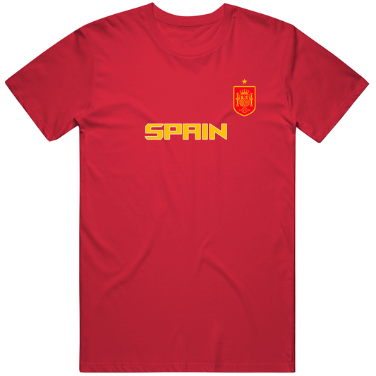 Spain National Football Team Fifa World Cup 2026 Fan T Shirt