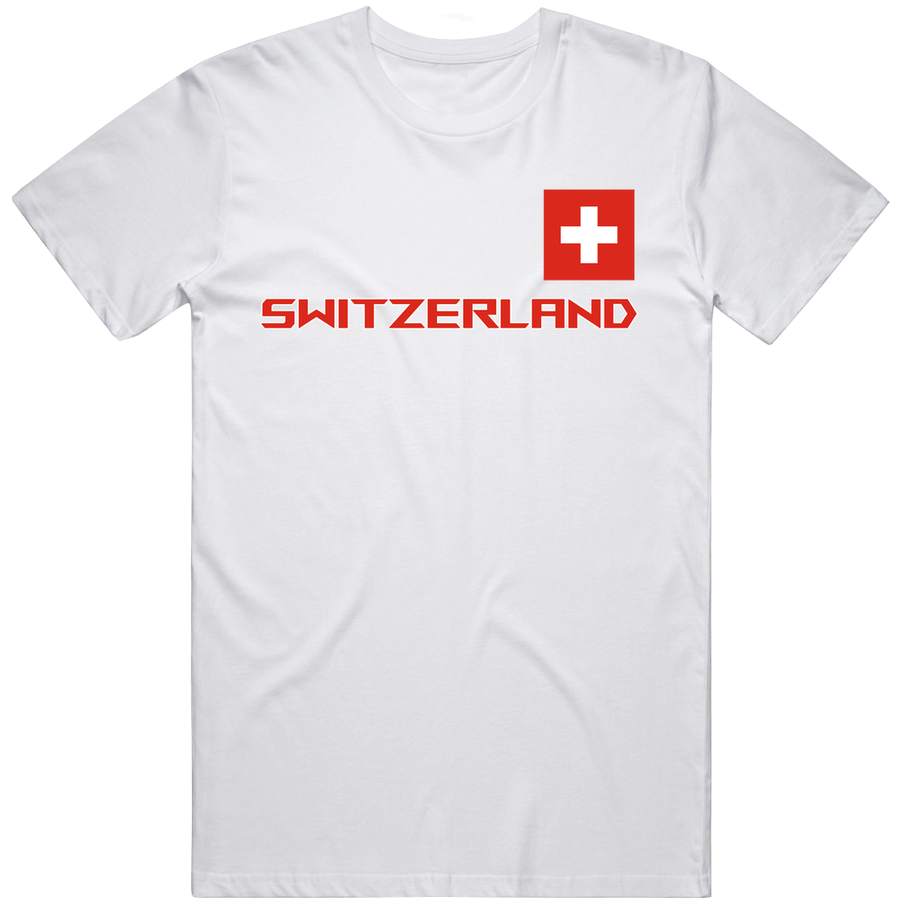 Switzerland National Football Team Fifa World Cup 2026 Fan T Shirt