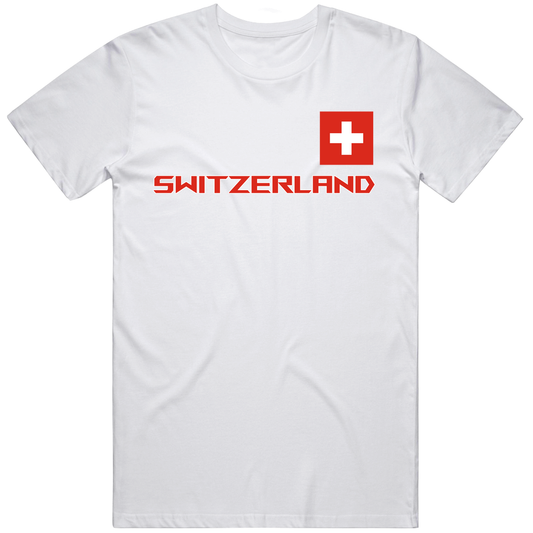 Switzerland National Football Team Fifa World Cup 2026 Fan T Shirt