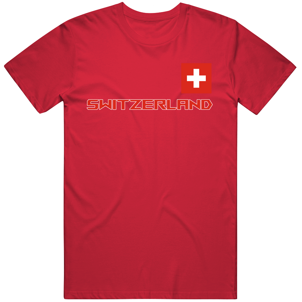 Switzerland National Football Team Fifa World Cup 2026 Fans T Shirt