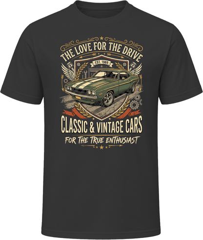 Retro Car Lover T Shirt