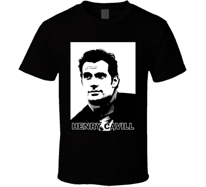 Henry Cavill Most Popular Hollywood Actors In The World 2023 Cool Gift T Shirt