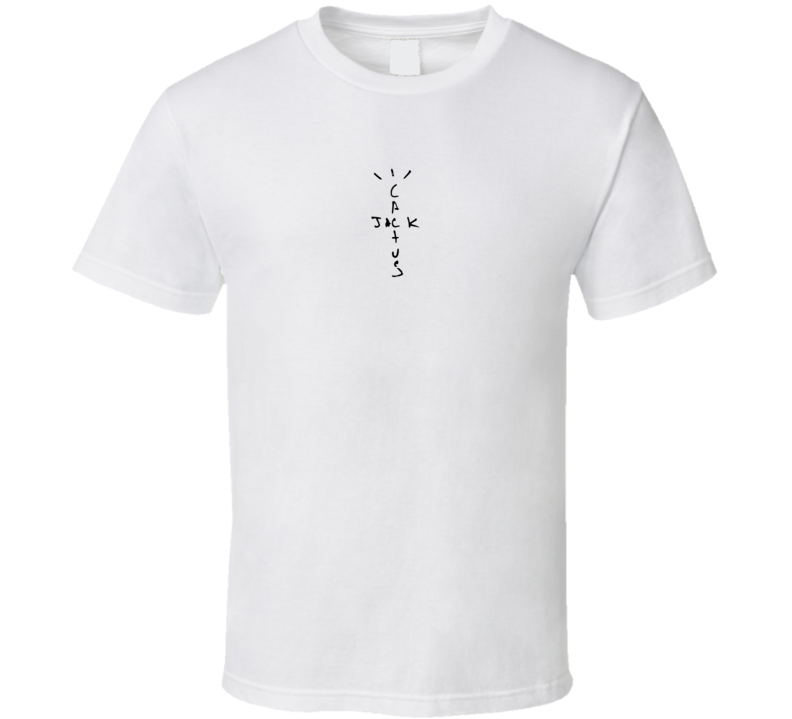 Cactus Jack Logo Distressed Cool T Shirt