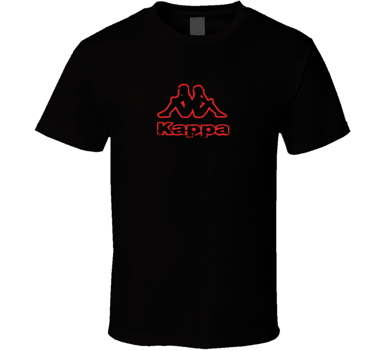 Kappa Fan Logo Distressed Cool T Shirt