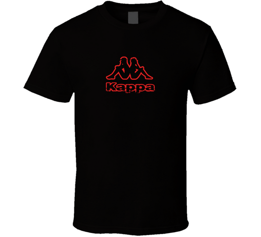 Kappa Fan Logo Distressed Cool T Shirt