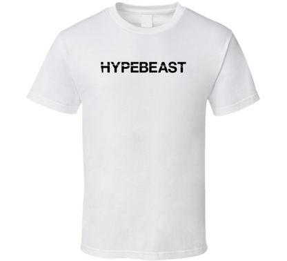 Hypebeast Logo Distressed Cool T Shirt