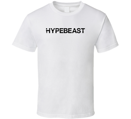 Hypebeast Logo Distressed Cool T Shirt