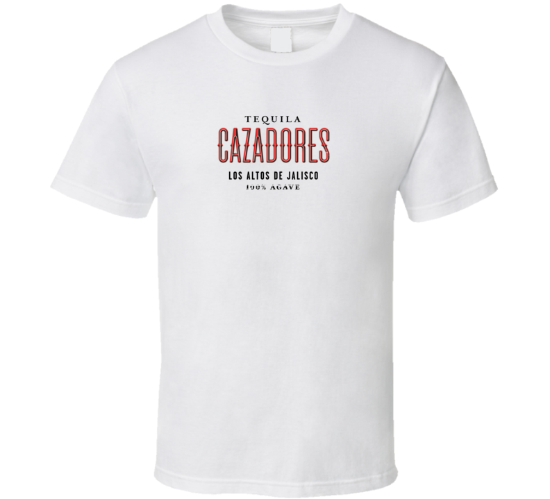 Cazadores Tequila Brands Logo Distressed Cool T Shirt