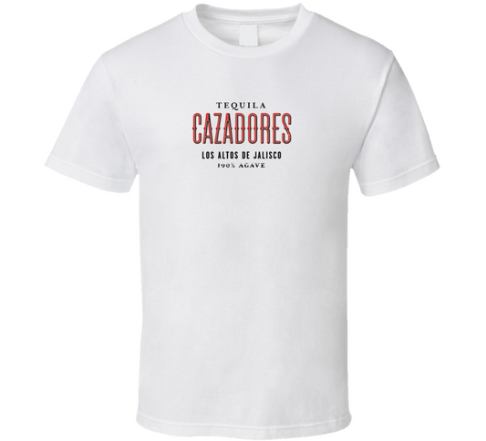 Cazadores Tequila Brands Logo Distressed Cool T Shirt