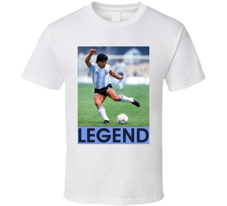 Diego Maradona Legend Football Fan Gift T Shirt