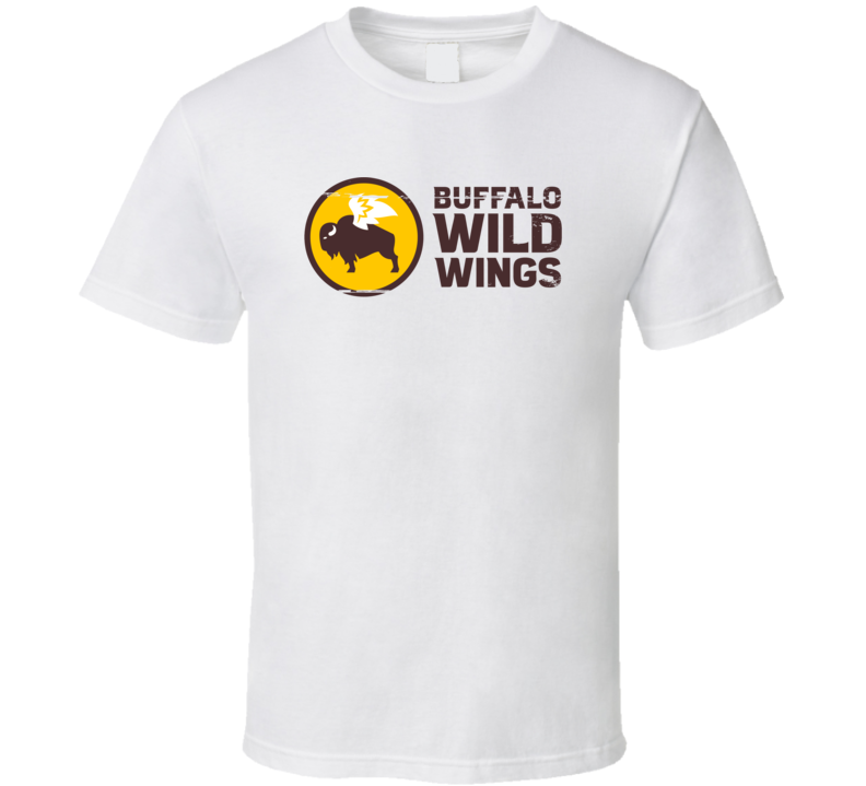 Buffalo Wild Wings Logo Distressed Cool T Shirt