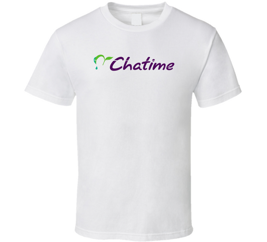 Chatime Logo Distressed Cool T Shirt