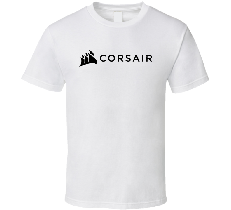Corsair Logo Distressed Cool T Shirt