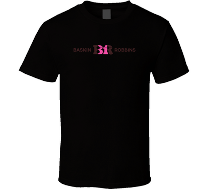Baskin and rabbins Logo Distressed Cool T Shirt