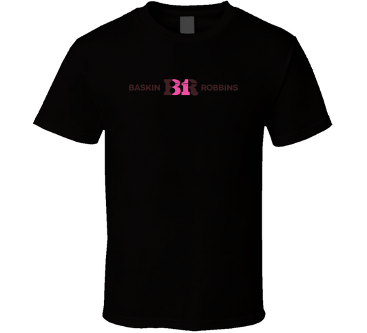 Baskin and rabbins Logo Distressed Cool T Shirt