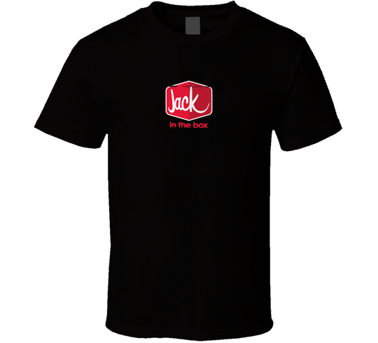 Jack In The Box Logo Distressed Cool T Shirt