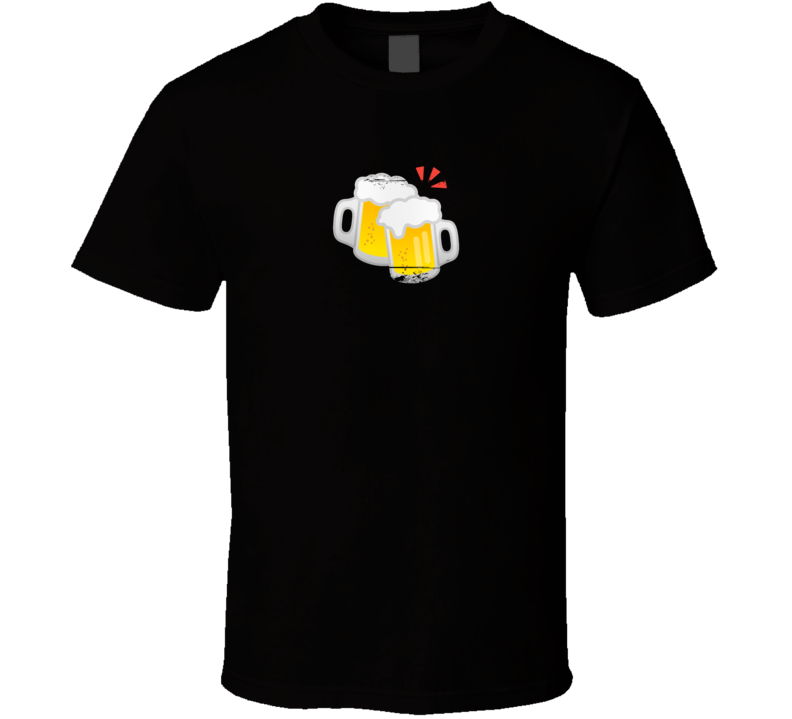 Cheers Emojis Logo Distressed Cool T Shirt