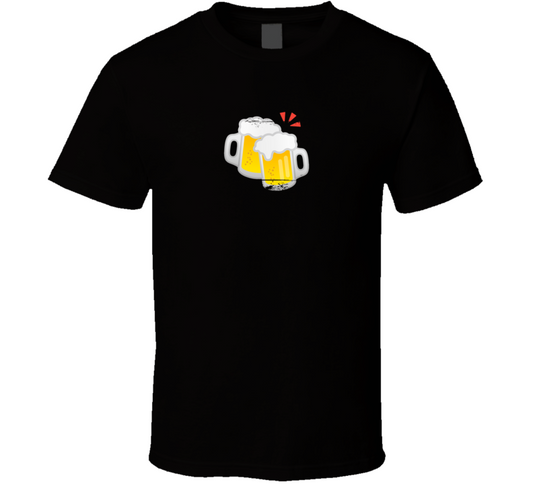 Cheers Emojis Logo Distressed Cool T Shirt