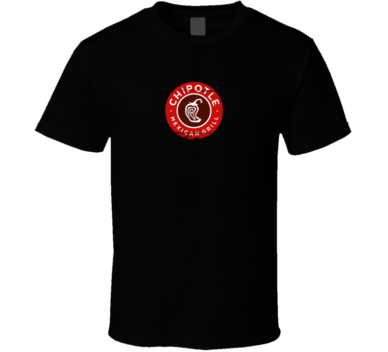 Chipotle Logo Distressed Cool T Shirt
