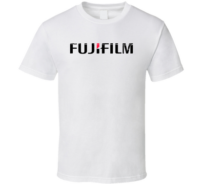 Fujifilm Logo Distressed Cool T Shirt
