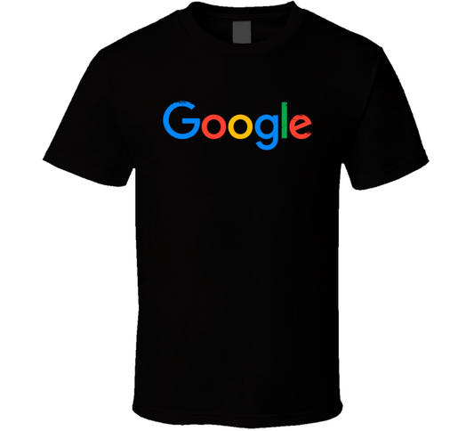 Google Logo Distressed Cool T Shirt
