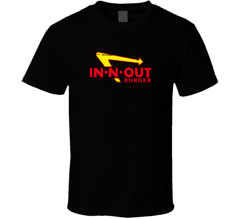 In-n-out Burger Logo Distressed Cool T Shirt