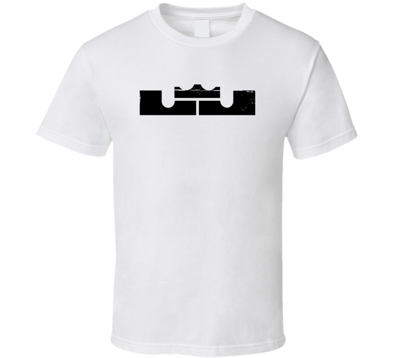 Lebron James Logo Distressed Cool T Shirt