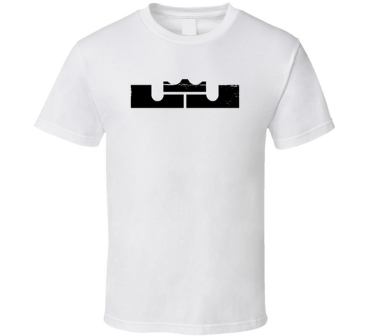 Lebron James Logo Distressed Cool T Shirt