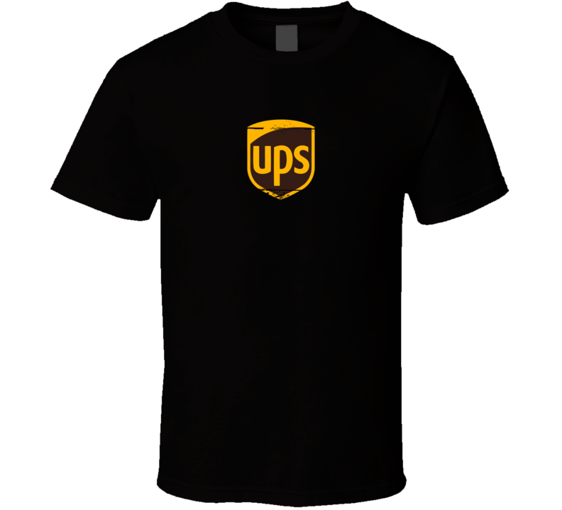 Ups Logo Distressed Cool T Shirt