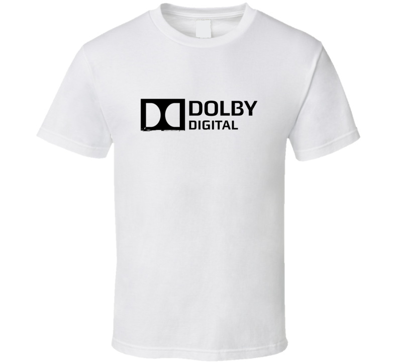 Dolby Digital Logo Distressed Cool T Shirt