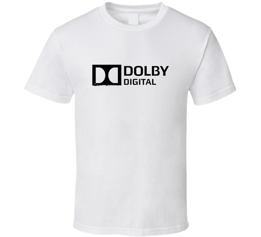 Dolby Digital Logo Distressed Cool T Shirt