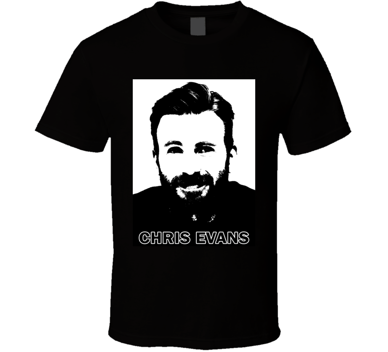 Chris Evans Most Popular Hollywood Actors In The World 2023 Cool Gift T Shirt