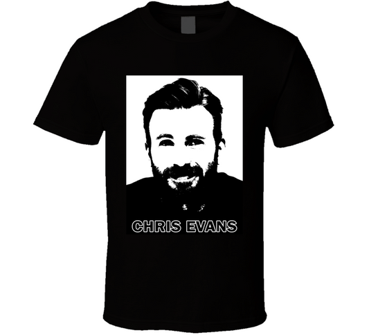 Chris Evans Most Popular Hollywood Actors In The World 2023 Cool Gift T Shirt