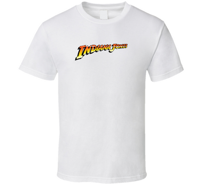 Indiana Jones Logo Distressed Cool T Shirt