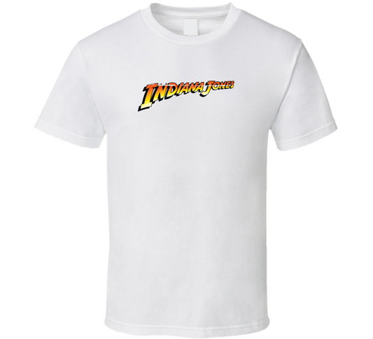 Indiana Jones Logo Distressed Cool T Shirt