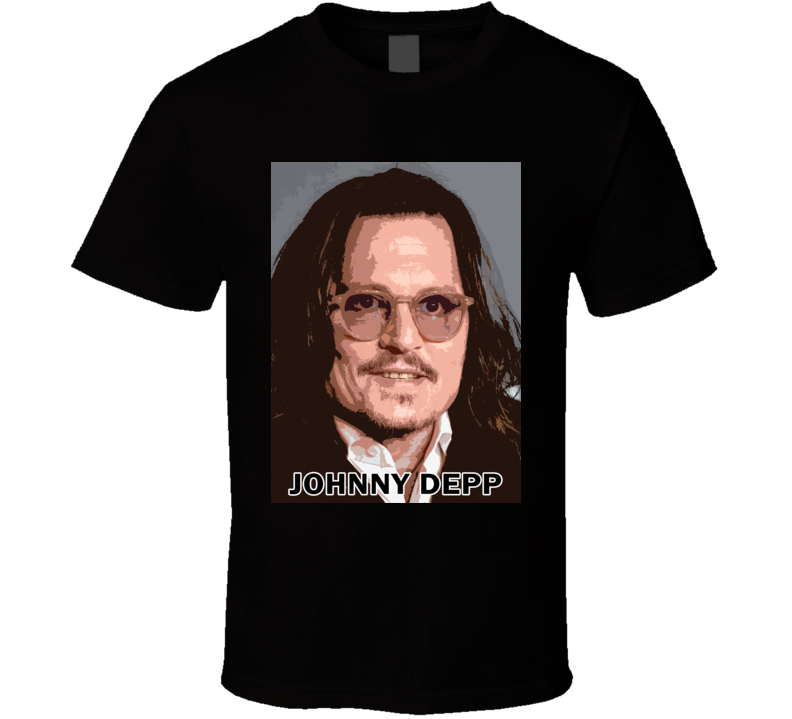 Johnny Depp Most Popular Hollywood Actors In The World 2023 Cool Gift T Shirt