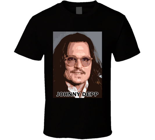 Johnny Depp Most Popular Hollywood Actors In The World 2023 Cool Gift T Shirt