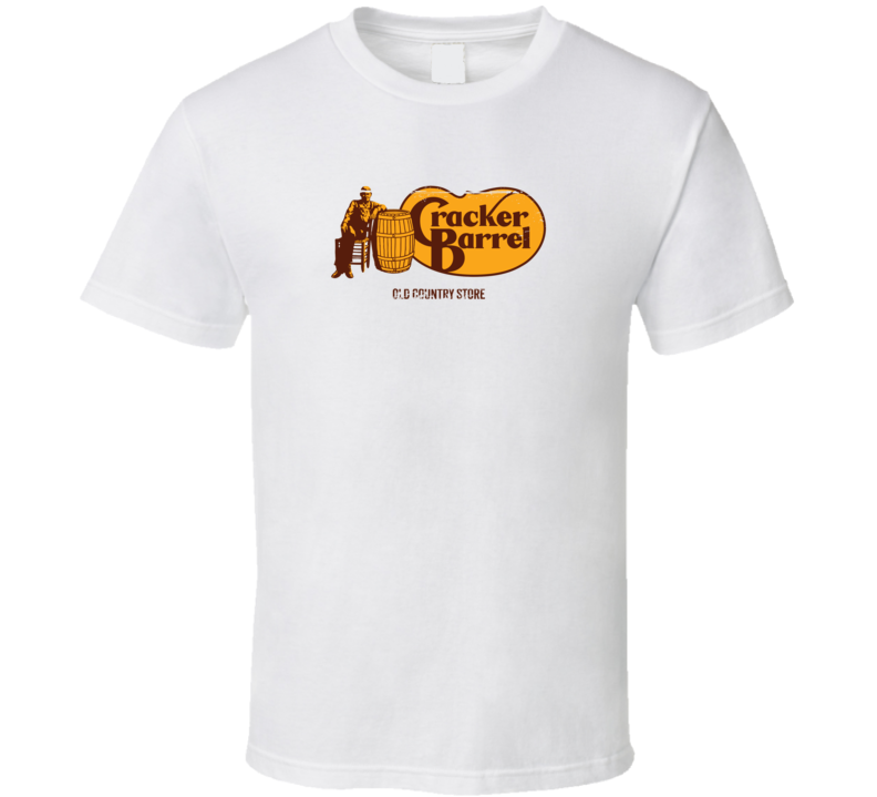 Cracker-barrel Logo Distressed Cool T Shirt